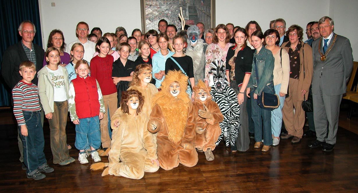 Alle Darsteller von Simba Gruppenfoto