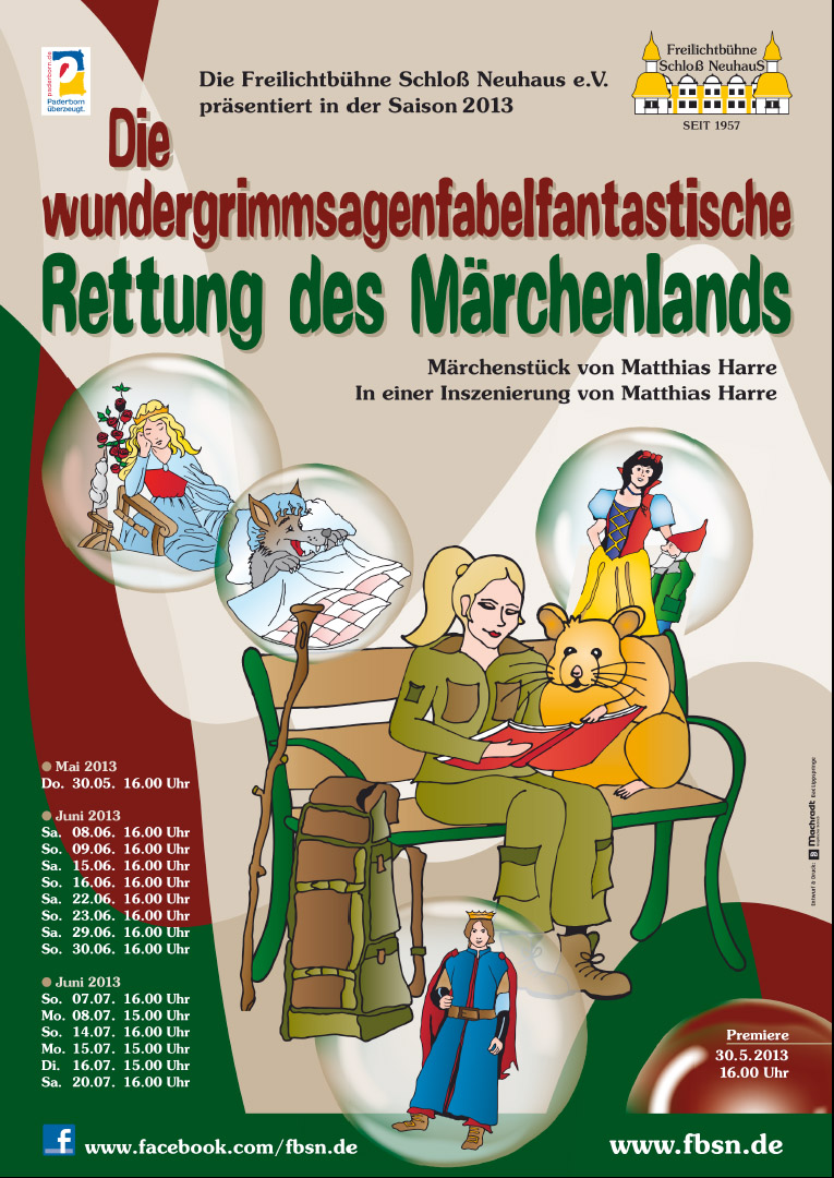 Plakat zu Die 
wundergrimmsagenfabelfantastische
Rettung des Märchenlands