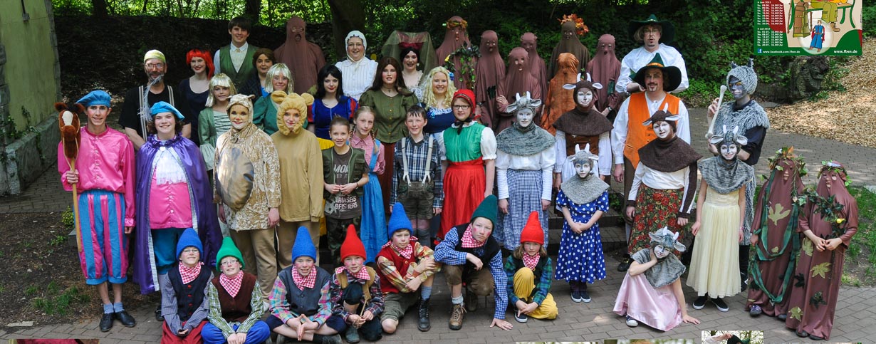 Alle Darsteller von Rettung des Märchenlands Gruppenfoto