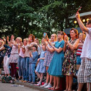 Carsten Keber alias Elvis - The King am 15. Juni auf der Freilichtbühne Schloß Neuhaus