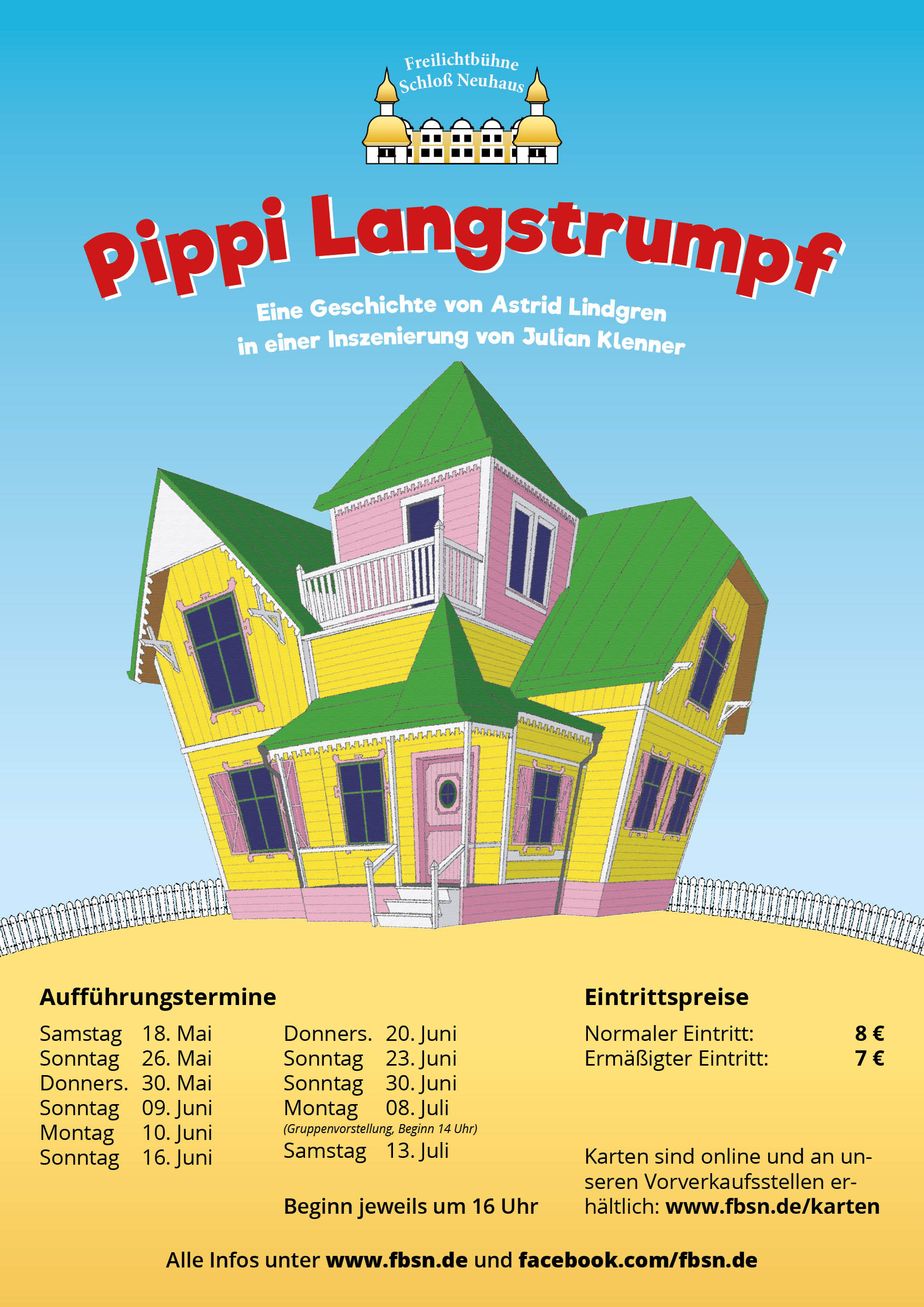 Plakat zu Pippi Langstrumpf