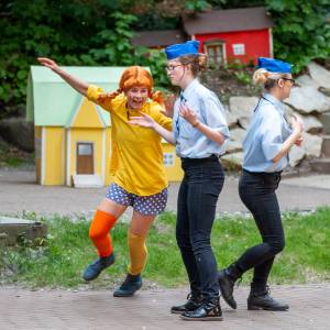 Impressionen aus dem Familienstück Pippi Langstrumpf