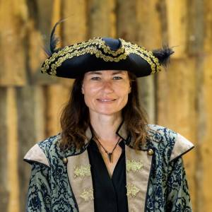 Elke Michels als Meerjungfrau Juliana in Seraphines Odyssee