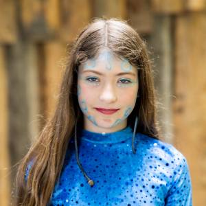 Sarah Michels als Meerjungfrau Juliana in Seraphines Odyssee