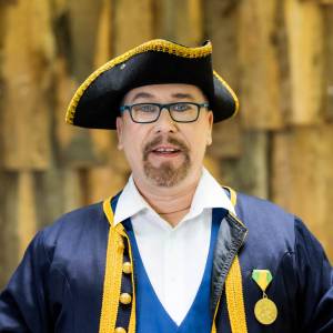 Tobias Thomas als Draca (Kapitän der Justice) in Seraphines Odyssee