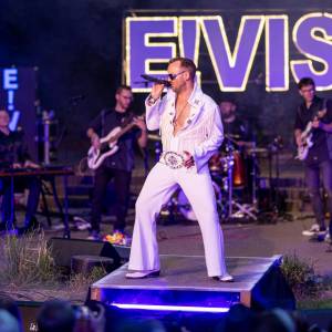 Impressionen von der Elvis-Show