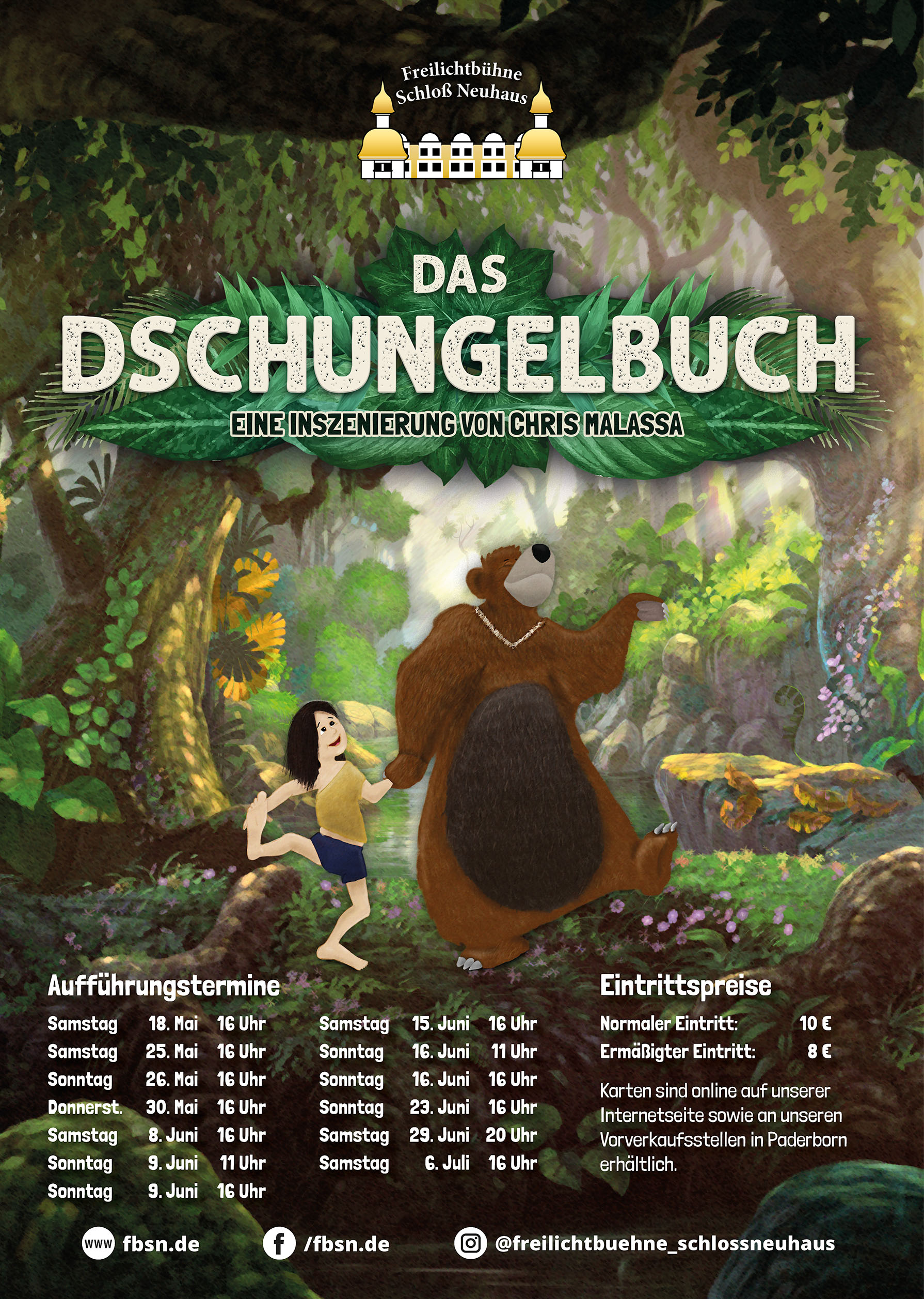 Plakat zu Das Dschungelbuch