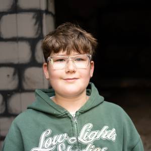 Aaron Thöne als Schüler Ben in Wenn der Mond am Himmel steht...
