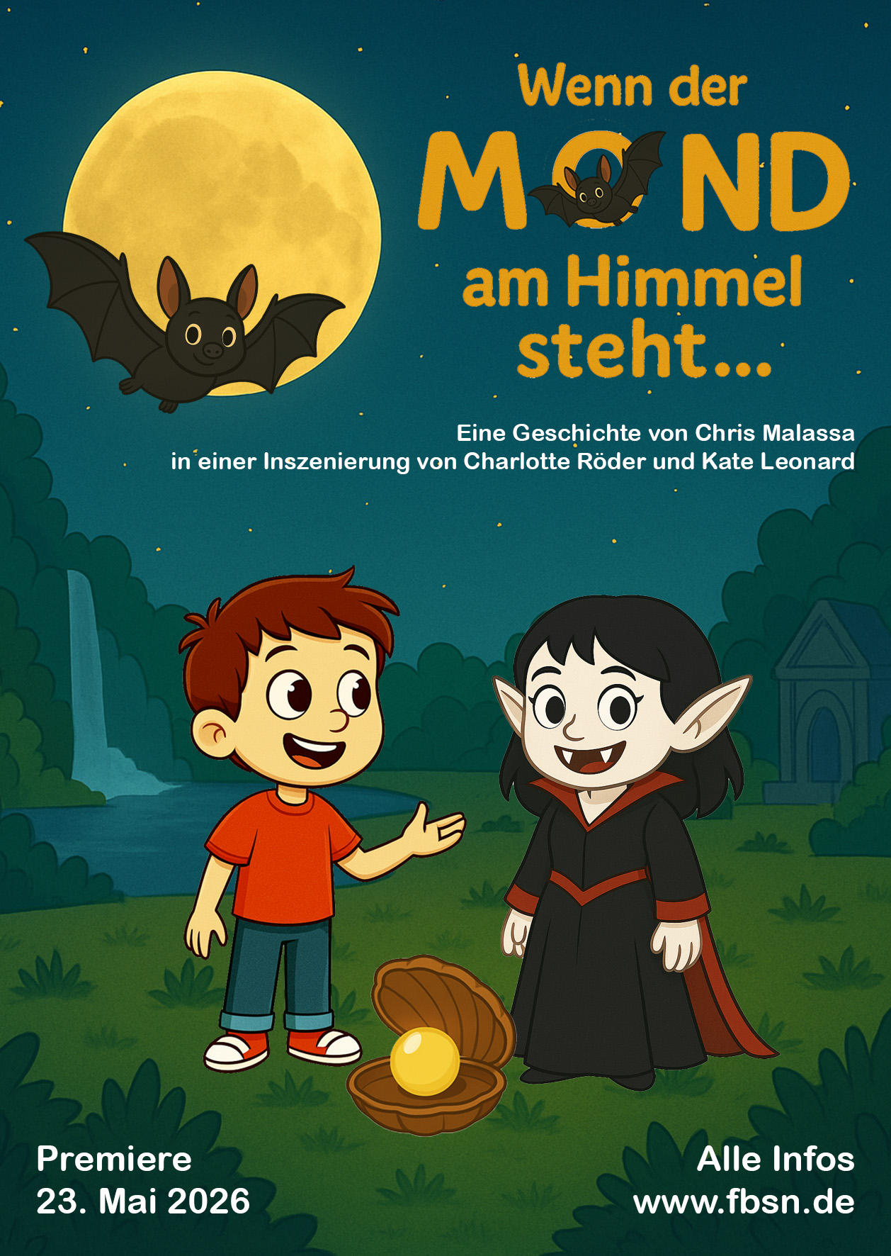 Plakat zu Wenn der Mond am Himmel steht...