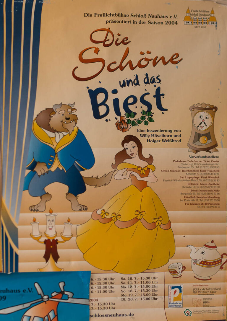 Plakat Die Schöne und das Biest