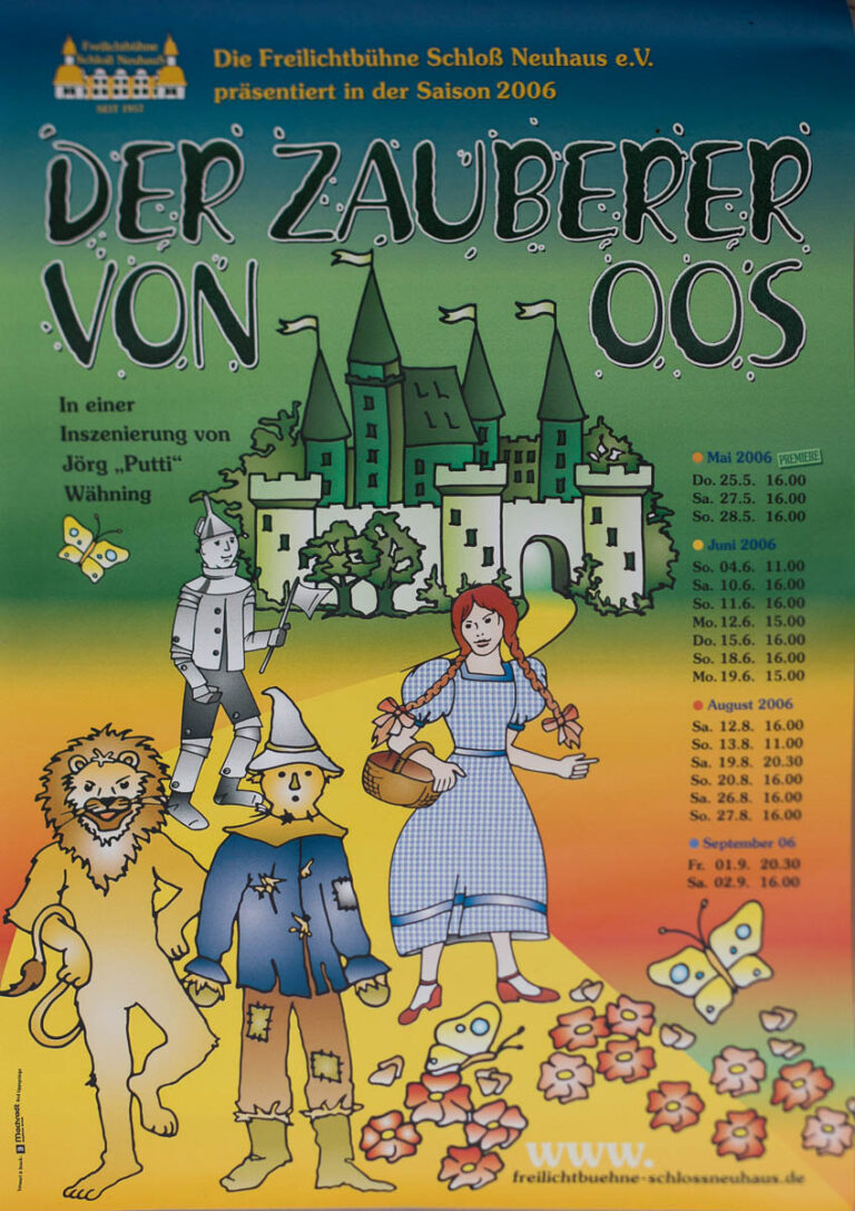 Plakat Der Zauberer von Oos
