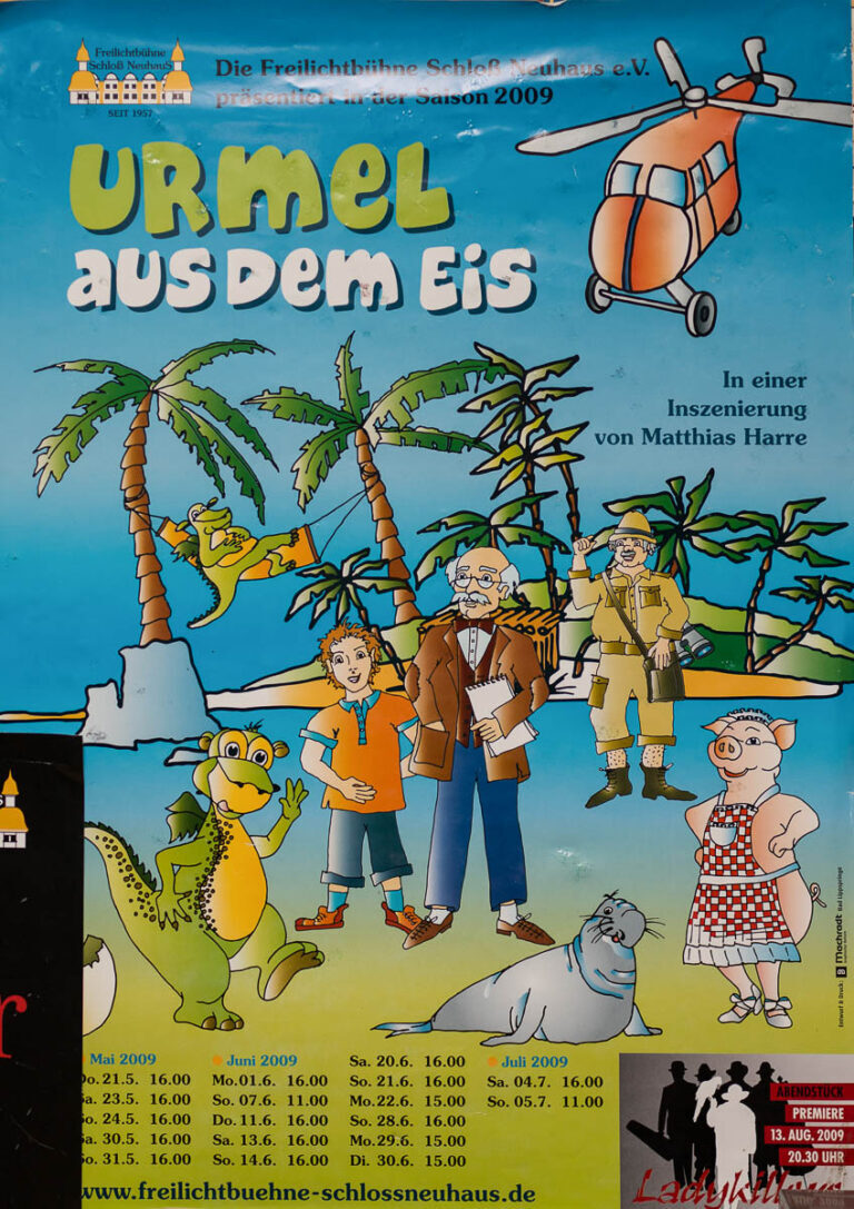 Plakat Urmel aus dem Eis