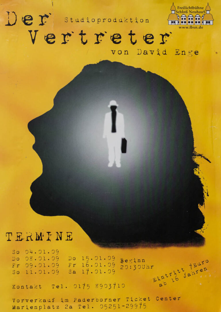 Plakat Der Vertreter