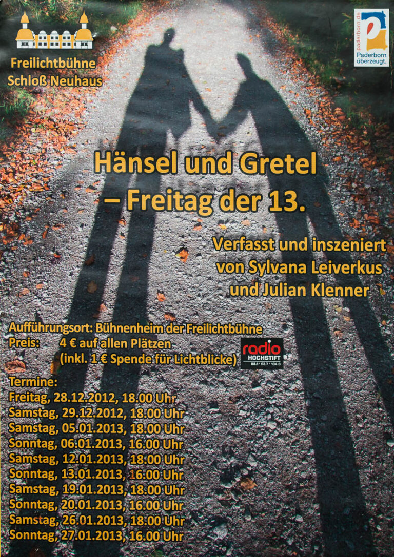 Plakat Hänsel und Gretel