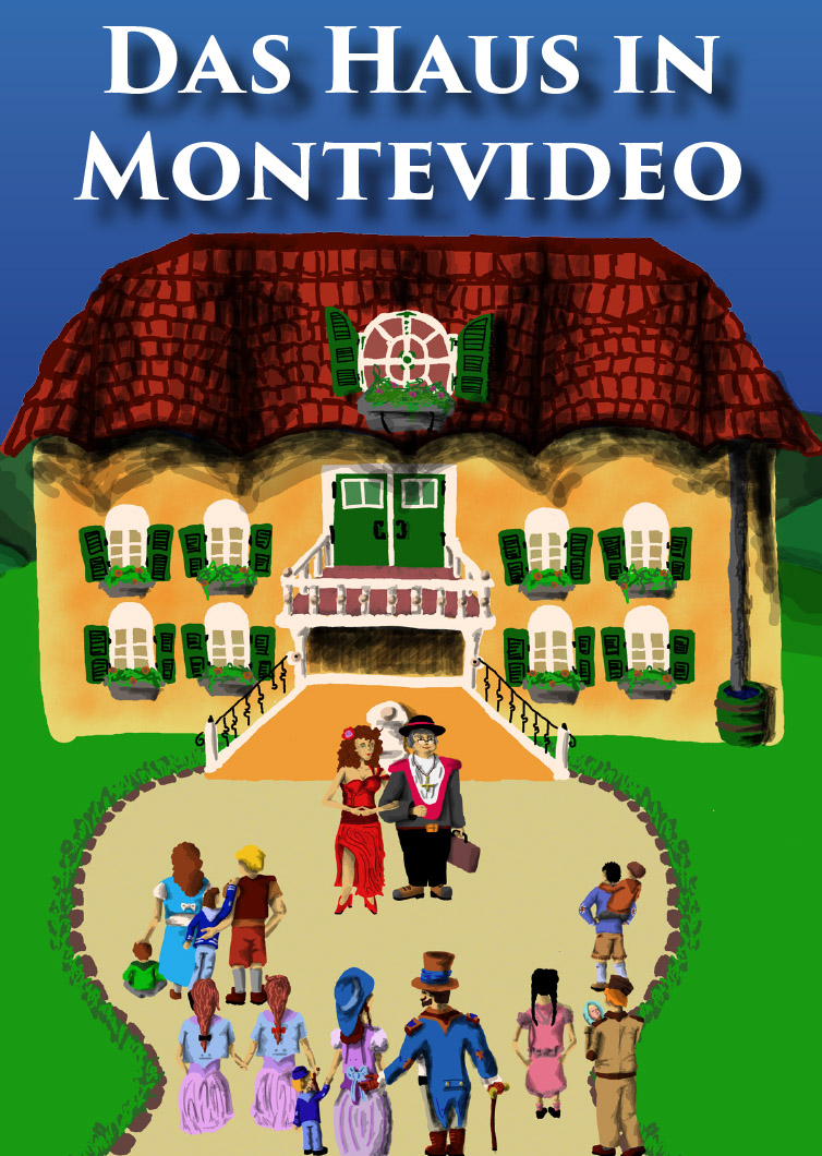Plakat Das Haus in Montevideo