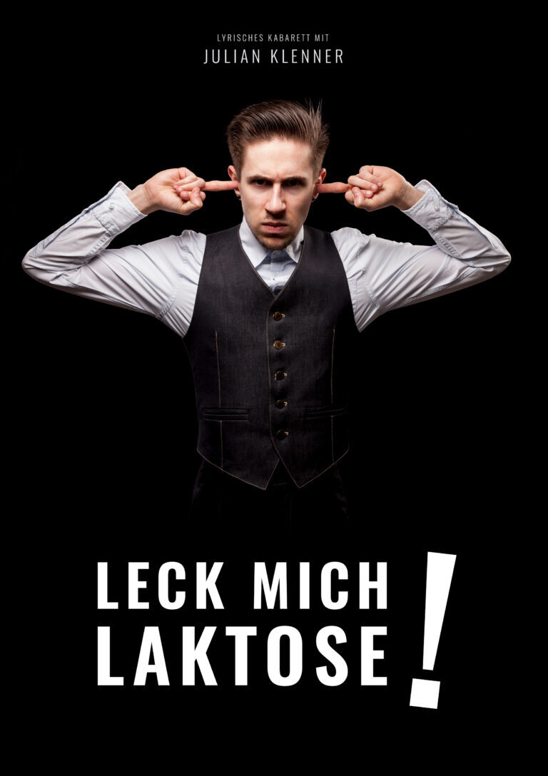 Plakat Leck‘ mich Laktose!