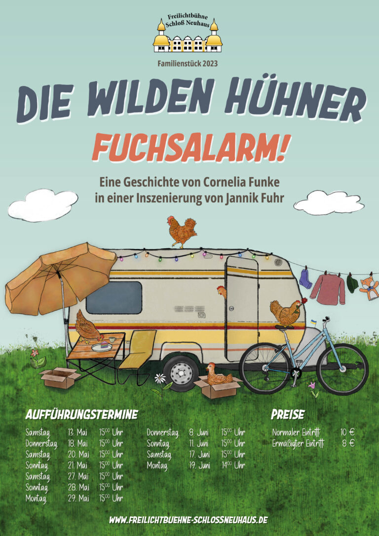 Plakat Die Wilden Hühner – Fuchsalarm