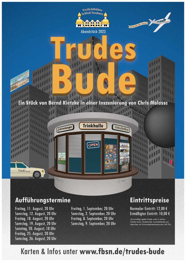 Plakat Trudes Bude