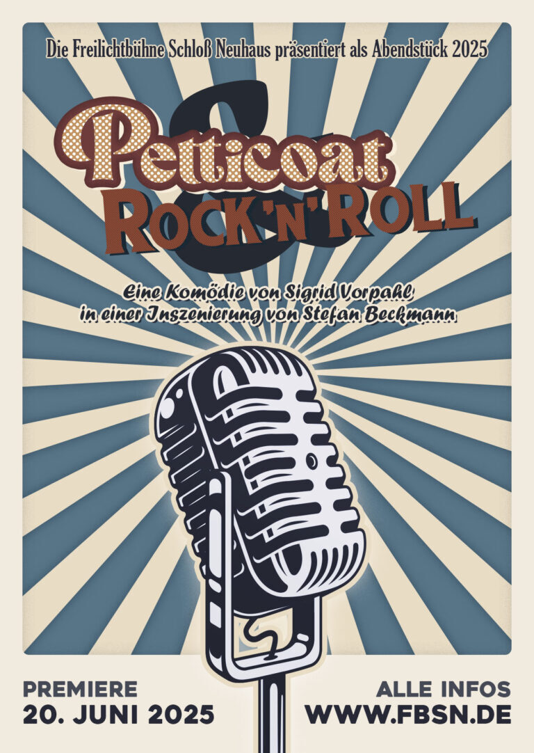 Plakat Petticoat & Rock ’n‘ Roll